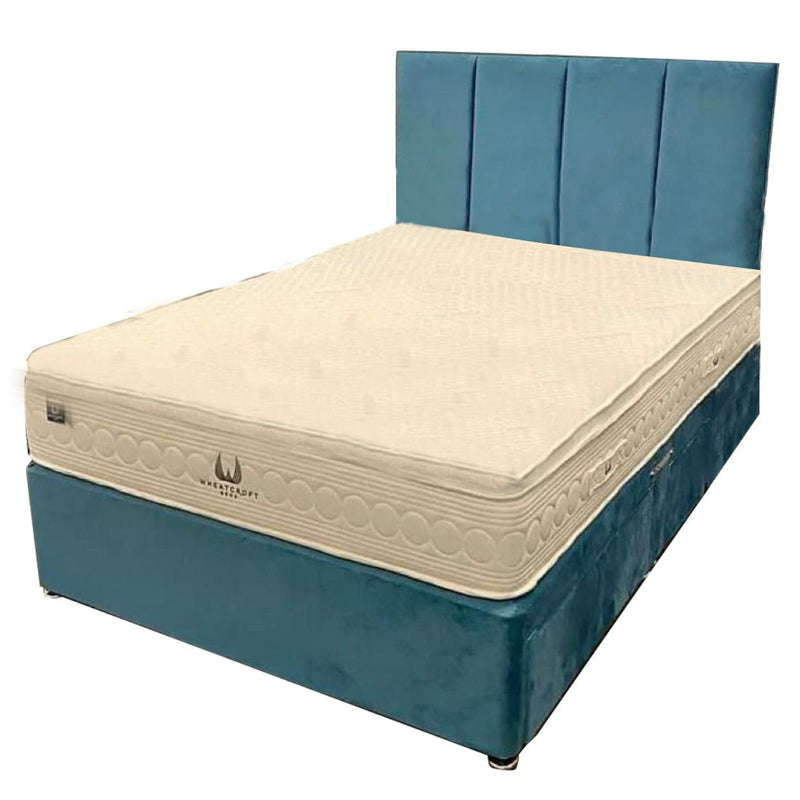 Small Double Teal Bed | London Grocery