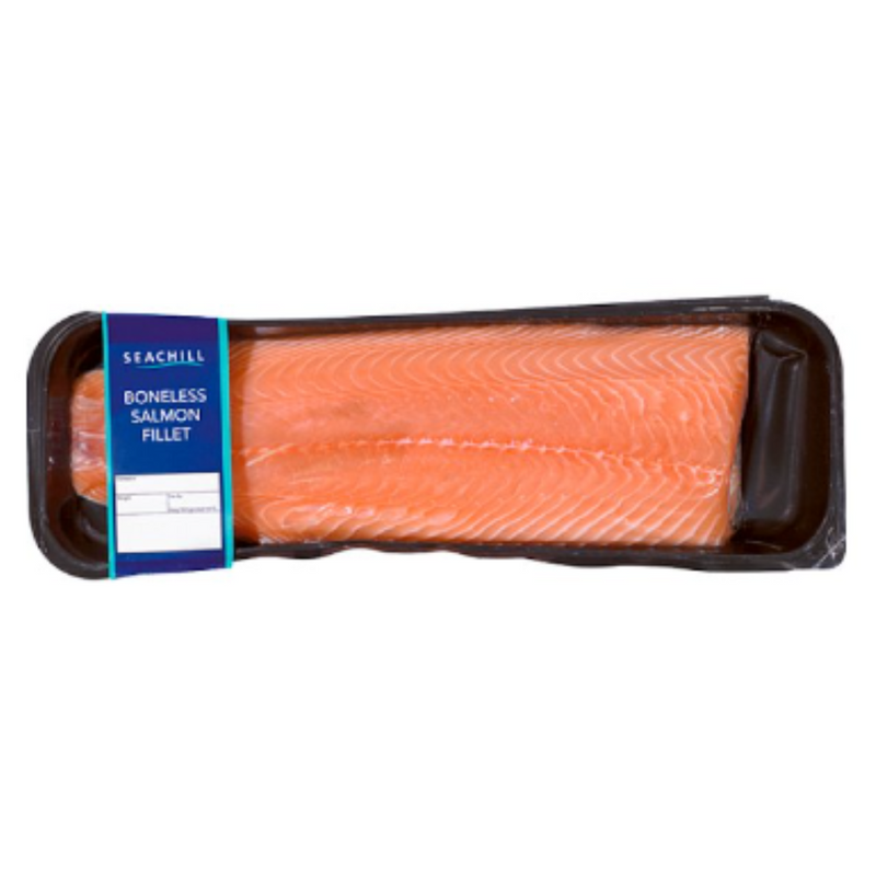 Seachill Boneless Salmon Fillet 1Kg x 4 Packs | London Grocery
