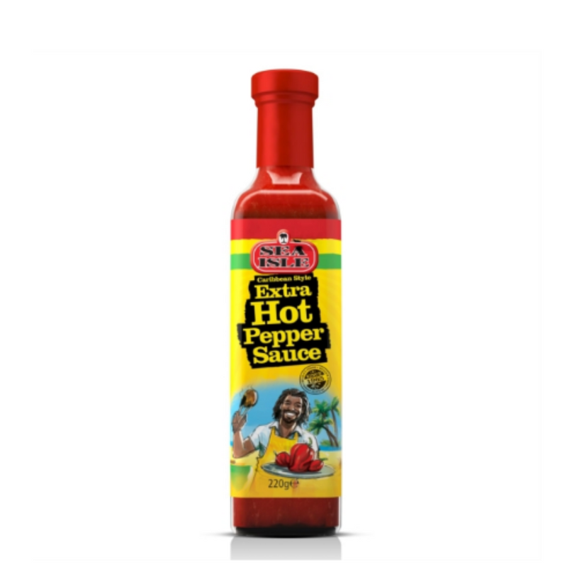 Sea Isle Hot Pepper Sauce 12 x 220ml  | London Grocery