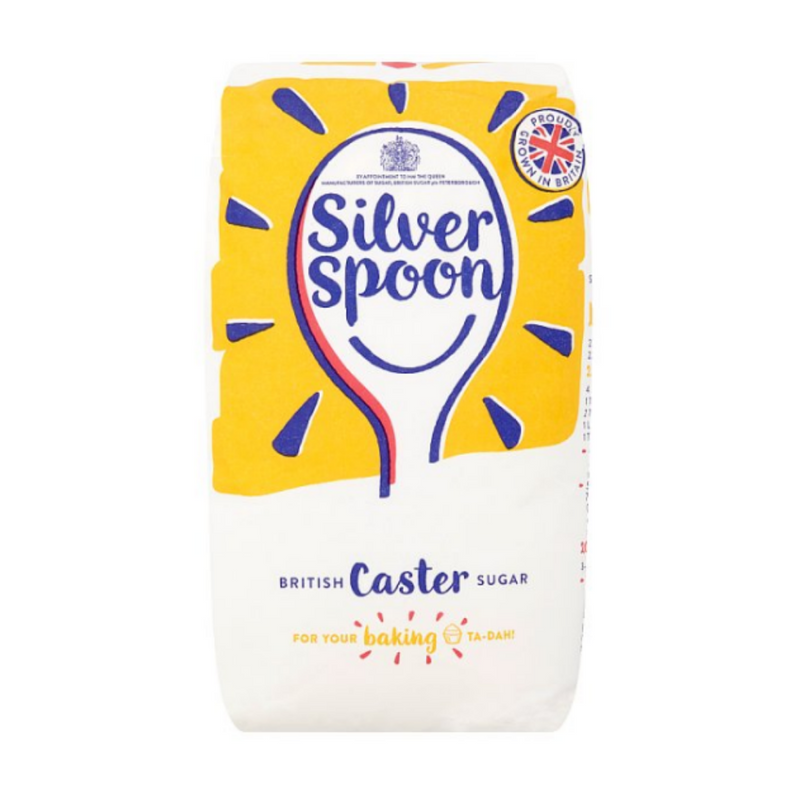 Silver Spoon British Caster Sugar 2kg x 6 cases   - London Grocery
