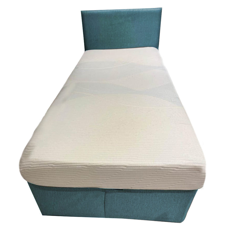 Small Single Teal Bed | London Grocery