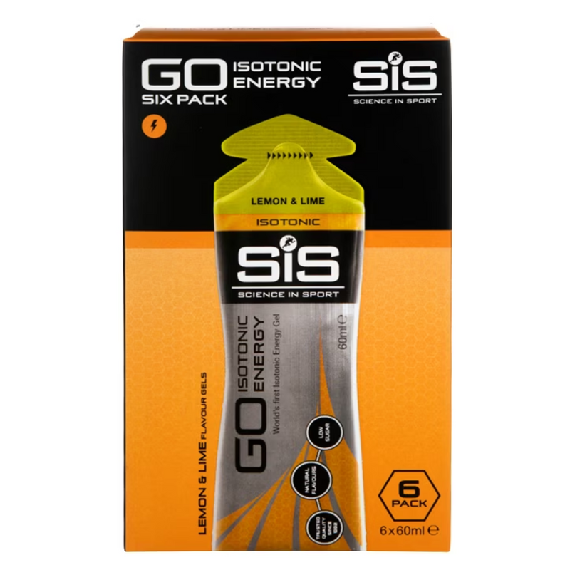 SiS GO Isotonic Energy Gel Lemon & Lime 6 x 60ml | London Grocery