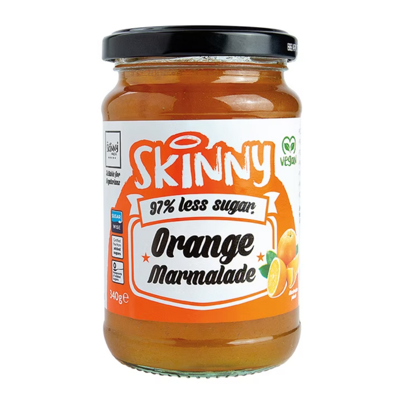 The Skinny Food Co Not Guilty Low Sugar Orange Marmalade 340g | London Grocery