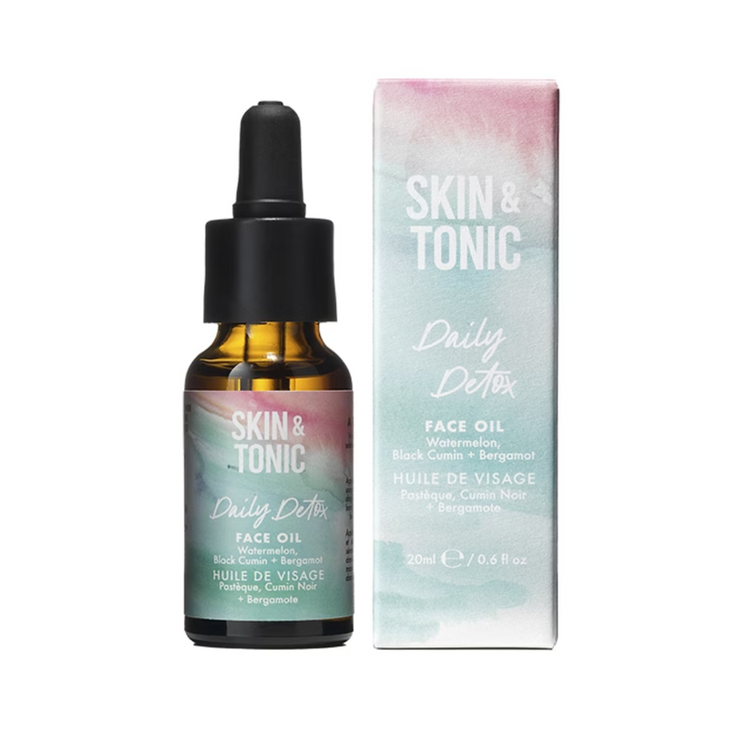 Skin & Tonic Daily Detox Face Oil 20ml | London Grocery