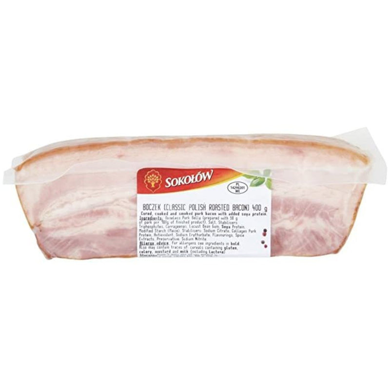 Sokolow Roast Bacon 400gr-London Grocery