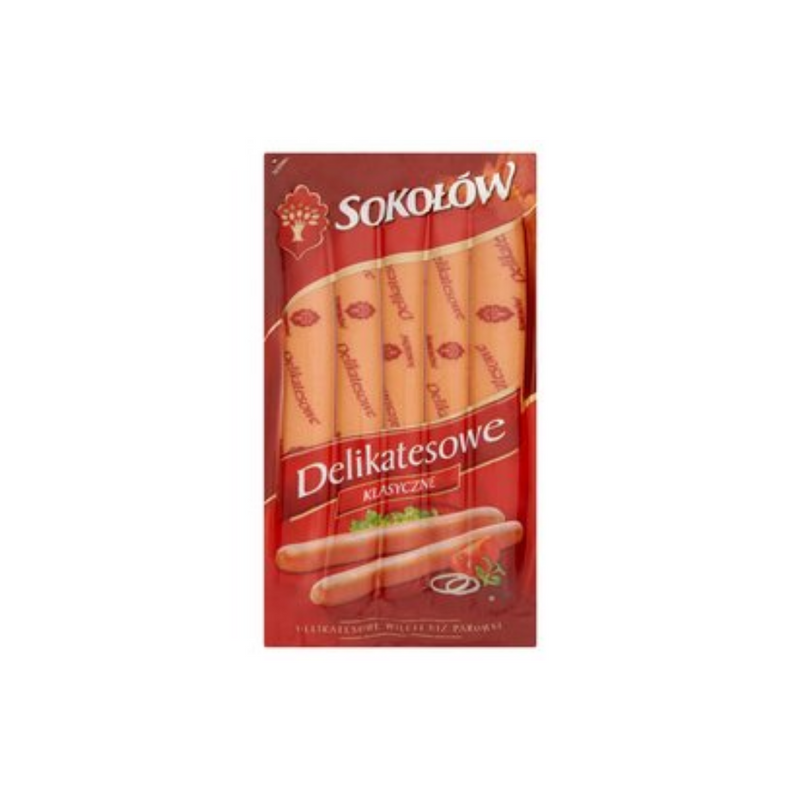 Sokolow Franks Classic Deluxe Pork Sausage 250gr-London Grocery
