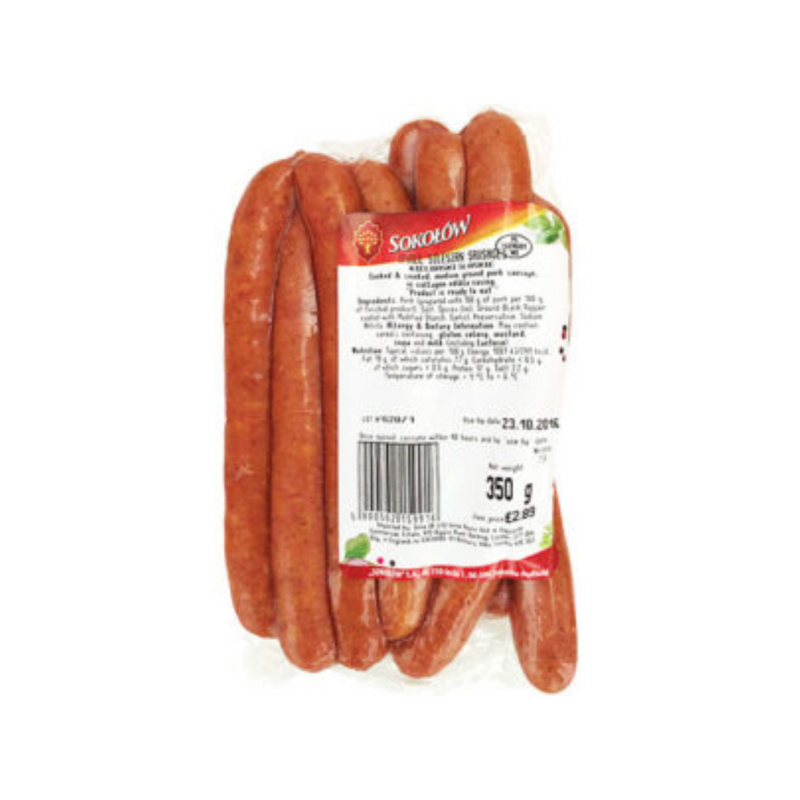 Sokolow Small Silesian Sausages 350gr-London Grocery