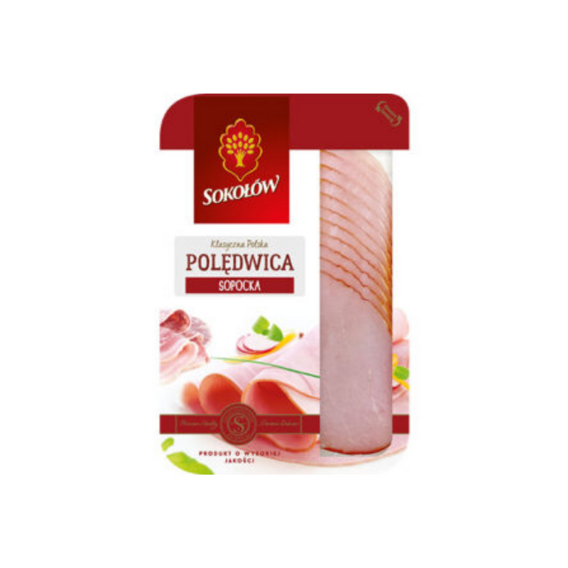 Sokolow Sliced Sopocka Loin 140gr-London Grocery