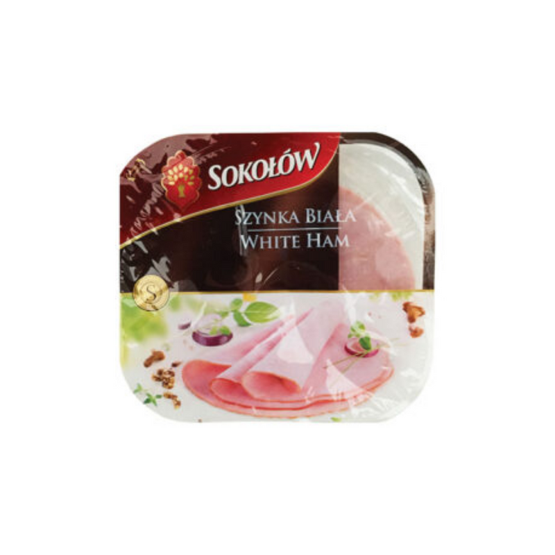 Sokolow Sliced White Ham 148gr-London Grocery