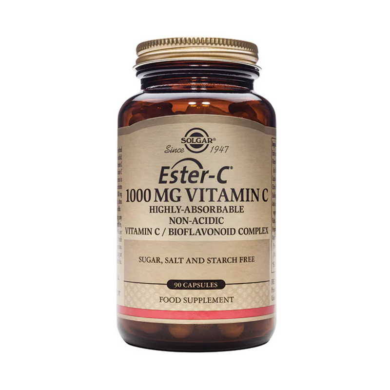 Solgar Ester-C 1000mg Vitamin C 90 Capsules | London Grocery