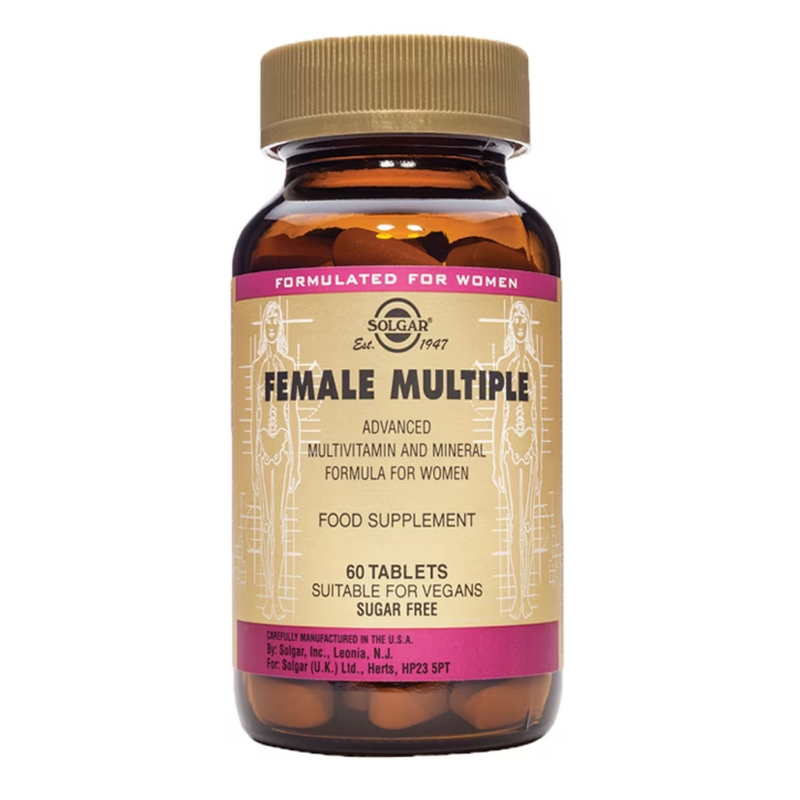 Solgar Female Multiple 60 Tablets | London Grocery