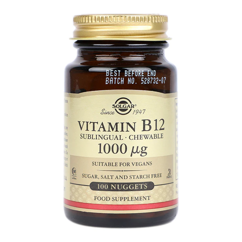 Solgar Vitamin B12 1000µg 100 Nuggets | London Grocery