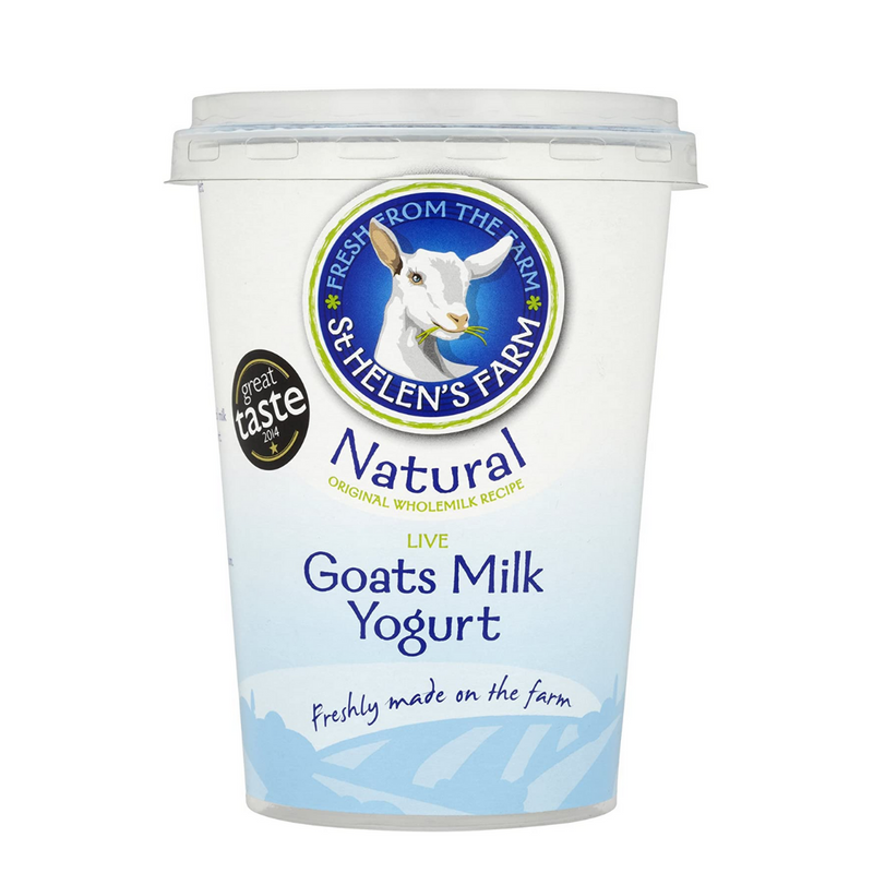 St Helens Farm Natural Goats Milk Yogurt 450G-London Grocery