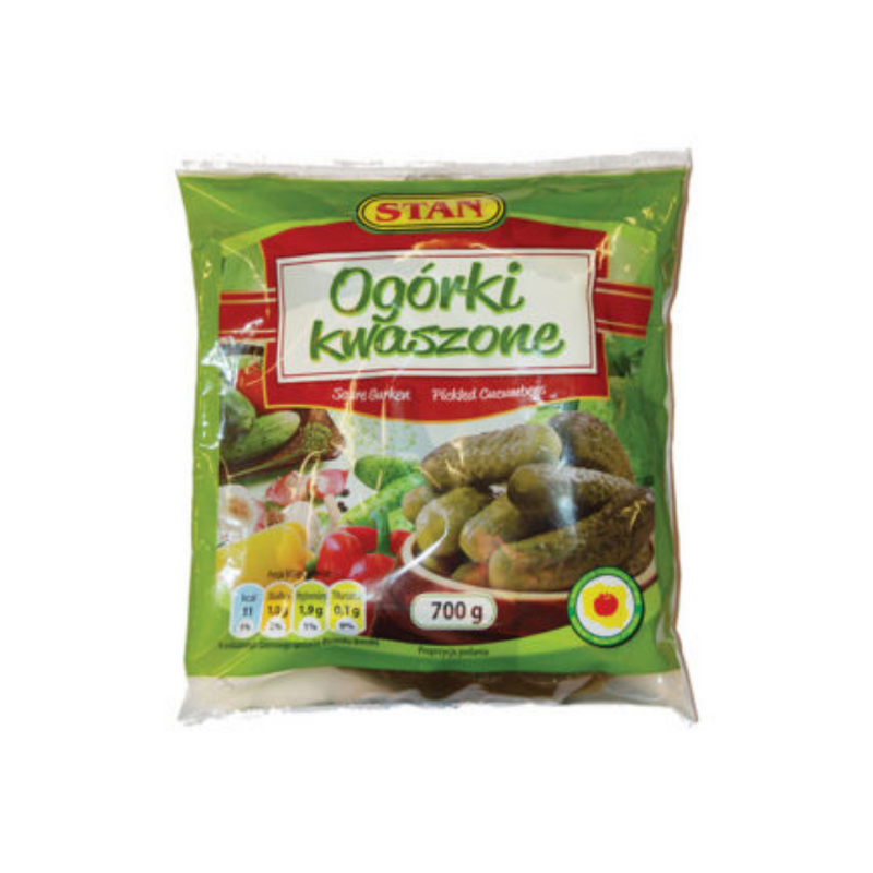 Stan Cucumbers in Bag (Ogorek Kwaszony) 700gr-London Grocery