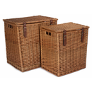 Double Steamed Vintner Storage Hamper Set 2 | London Grocery