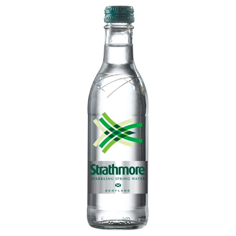 Strathmore Sparkling Water 330 ml in Glass Bottle x 24 - London Grocery