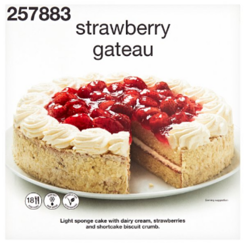 Strawberry Gateau x 10 Packs | London Grocery