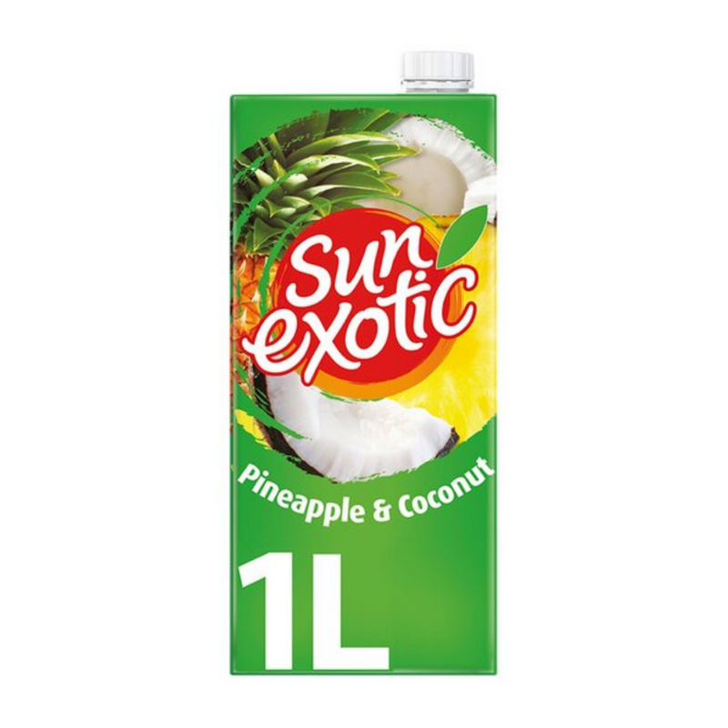 Sun Exotic Pineapple & Coconut Juice Drink 1L-London Grocery
