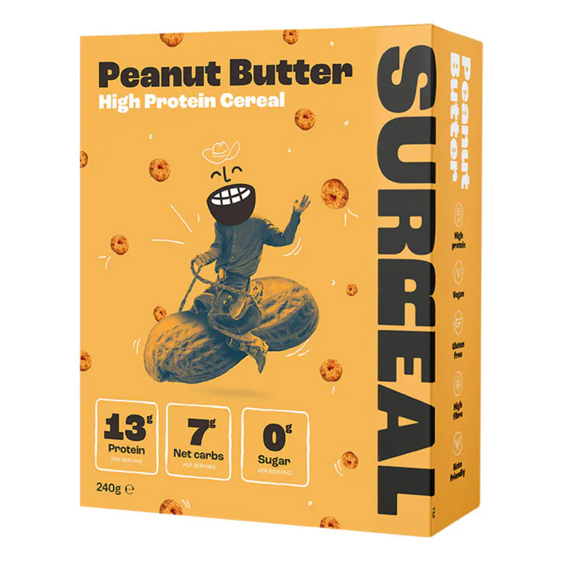 Surreal High Protein Cereal Peanut Butter 240g | London Grocery