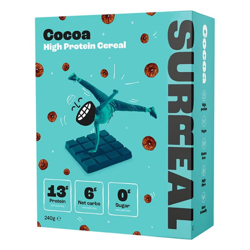 Surreal High Protein Cereal Cocoa 240g | London Grocery