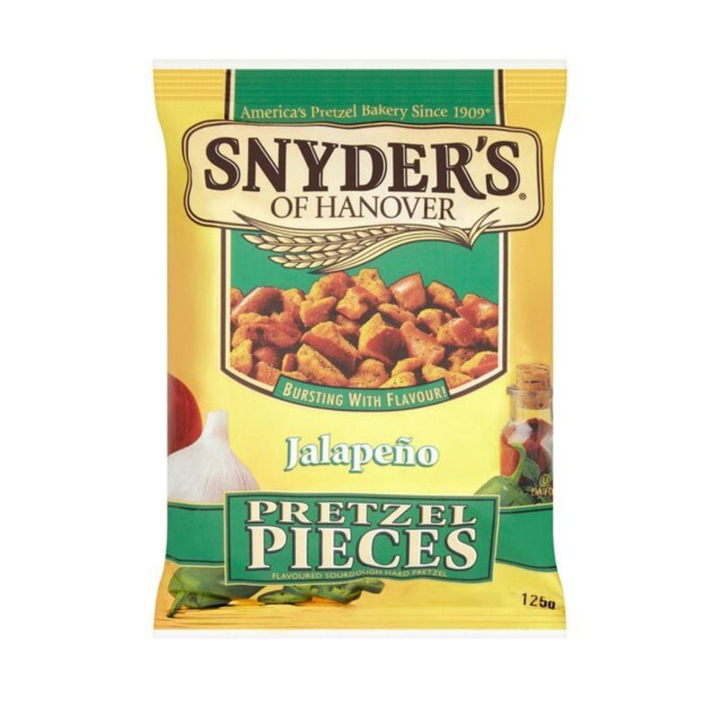 Snyders Jalapeno Pretzel Pieces 125gr-London Grocery