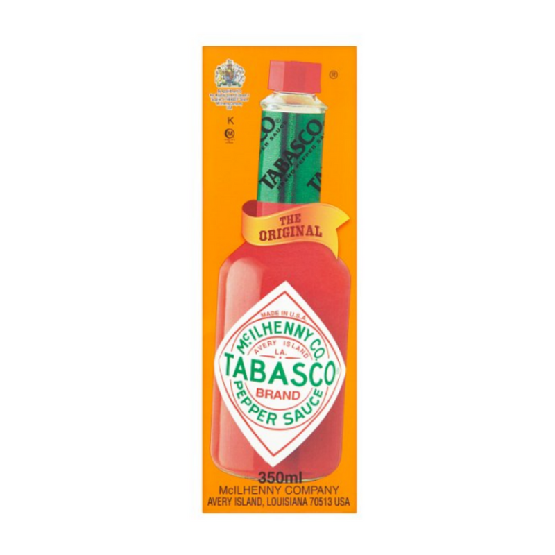 Tabasco Original Red Pepper Hot Sauce 350ml x 6 cases   - London Grocery
