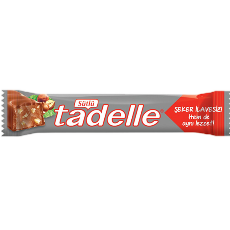 Tadelle Hazelnut Bar No Sugar Added 20gr -London Grocery