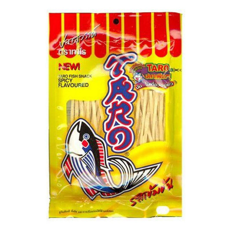 Taro Spicy Fish Snack 52gr-London Grocery