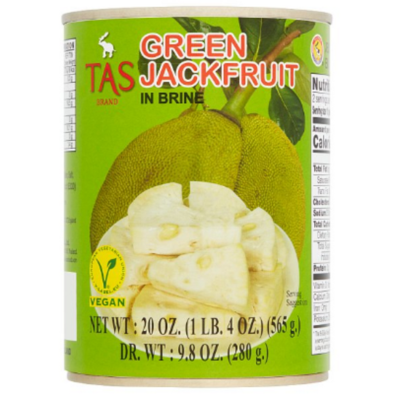 Tas Brand Green Jackfruit in Brine 565g x 24 - London Grocery