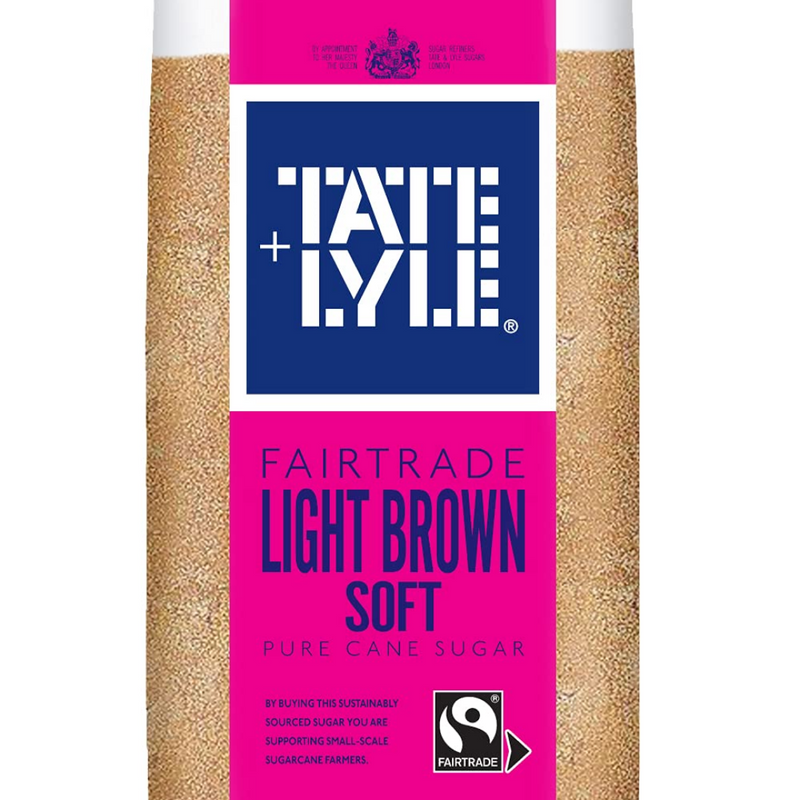 Tate & Lyle Light Soft Brown Sugar 4 x 3kg | London Grocery