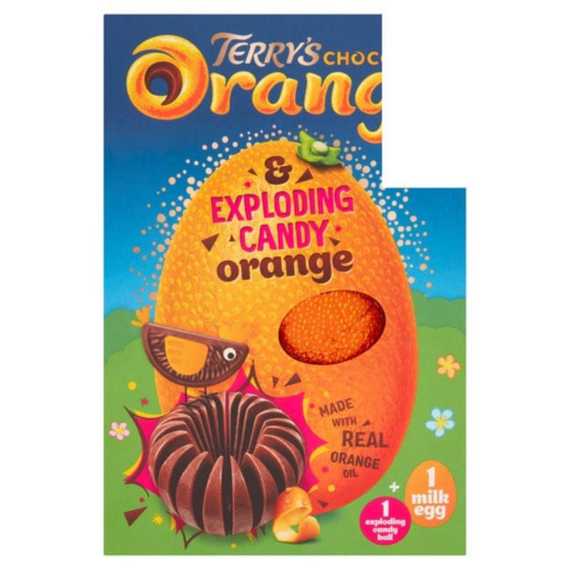 Terry's Chocolate Orange Easter Egg Exploding Candy 297gr | London Grocery