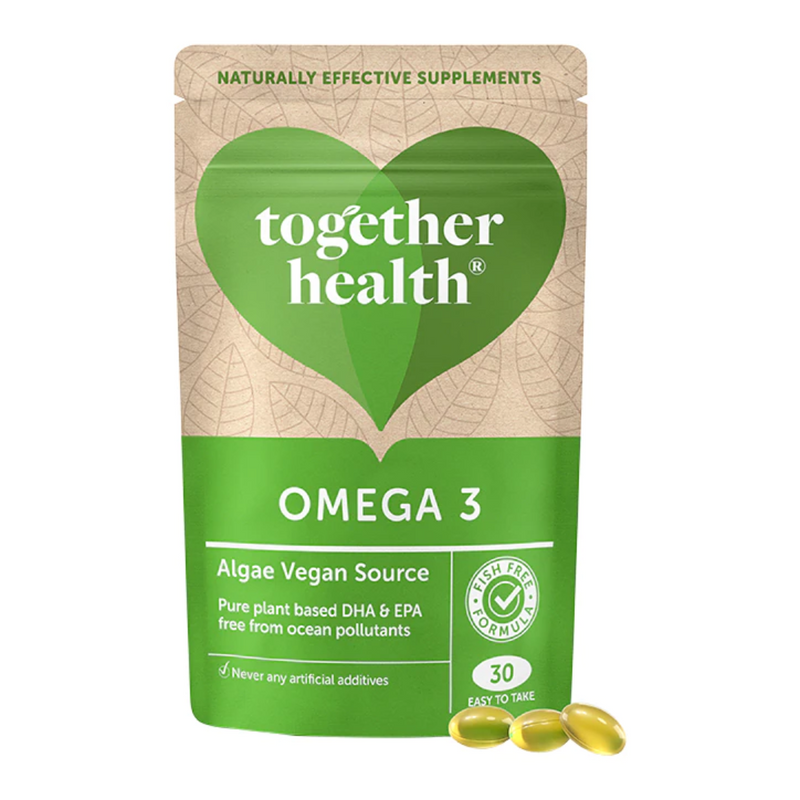 Together Natural Algae DHA Omega 3 30 Softgels | London Grocery
