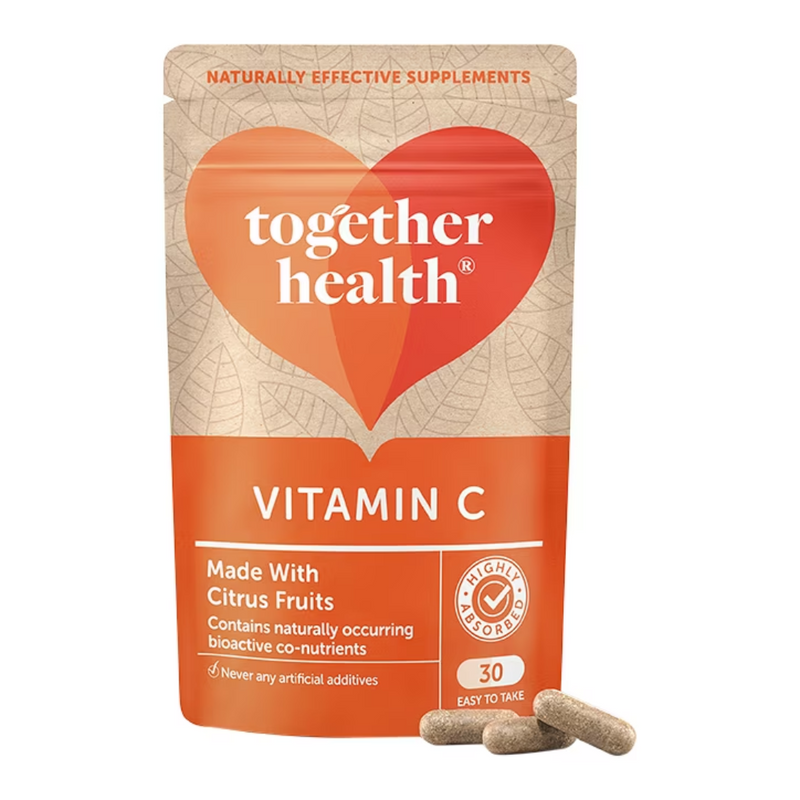 Together Health WholeVits Vitamin C 30 Capsules | London Grocery