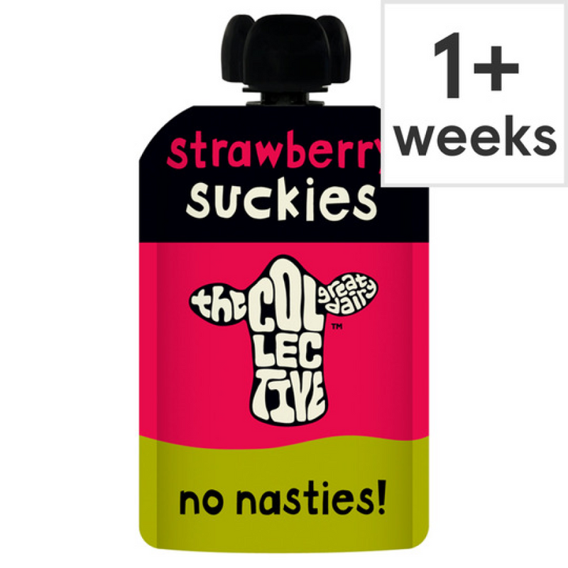 The Collective Suckies Strawberry Yogurt 100G-London Grocery