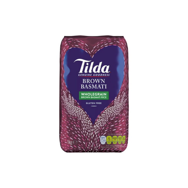 Tilda Brown Basmati 1kg-London Grocery