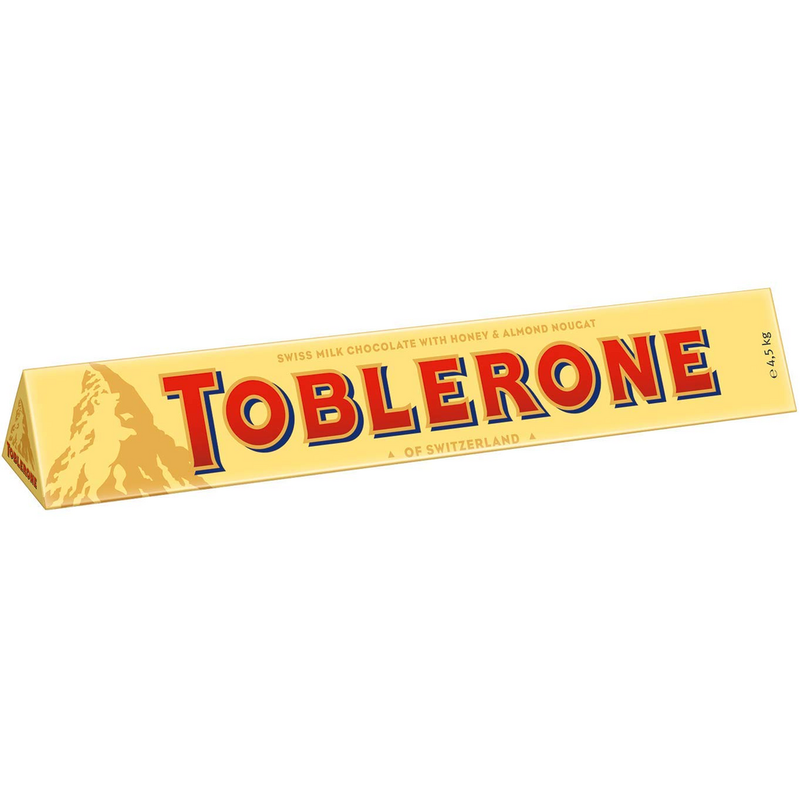 Toblerone Milk Chocolate Jumbo Bar 4.5kg - London Grocery