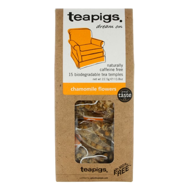 teapigs Chamomile Flowers Tea 15 Temples | London Grocery
