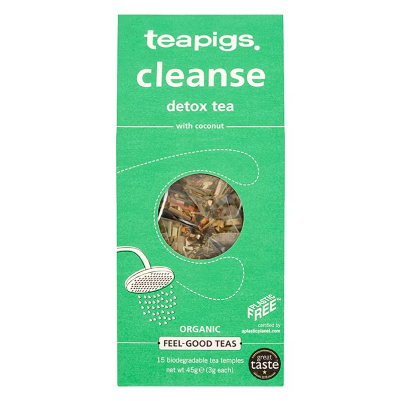 teapigs Cleanse Detox Tea 15 Temples | London Grocery