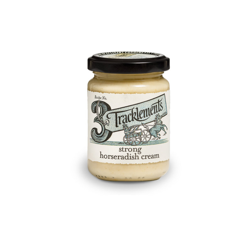 Tracklements Strong Horseradish Crm 6x140g - London Grocery