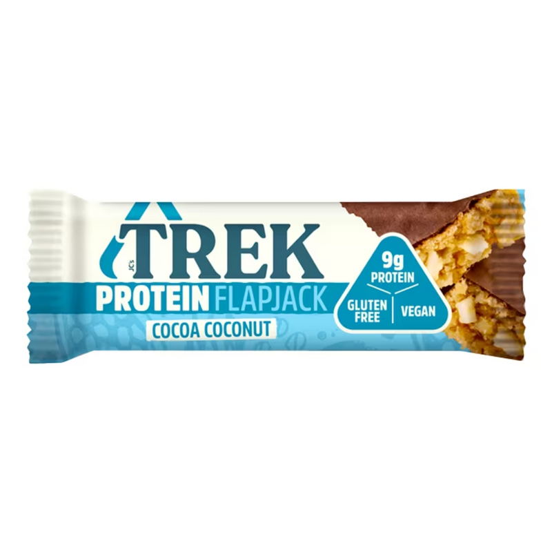 Trek Cocoa Coconut Protein Flapjack 50g | London Grocery