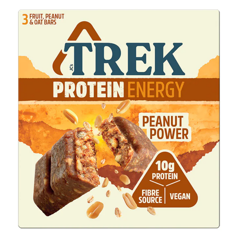 TREK Peanut Power 3 x 55g | London Grocery