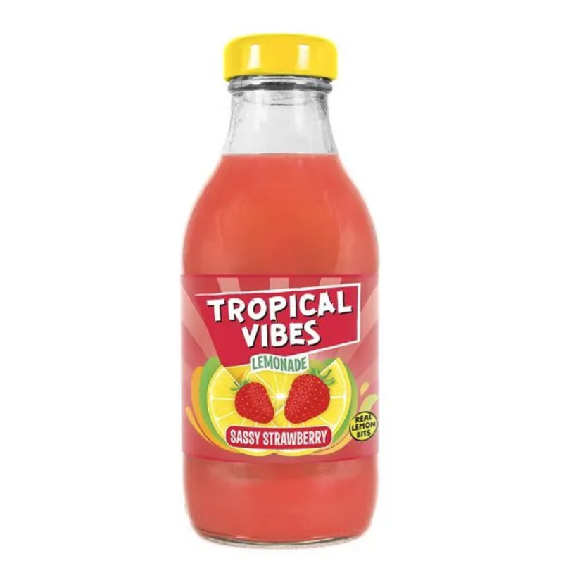 Tropical Vibes Lemonade Sassy Strawberry 15 x 300ml | London Grocery