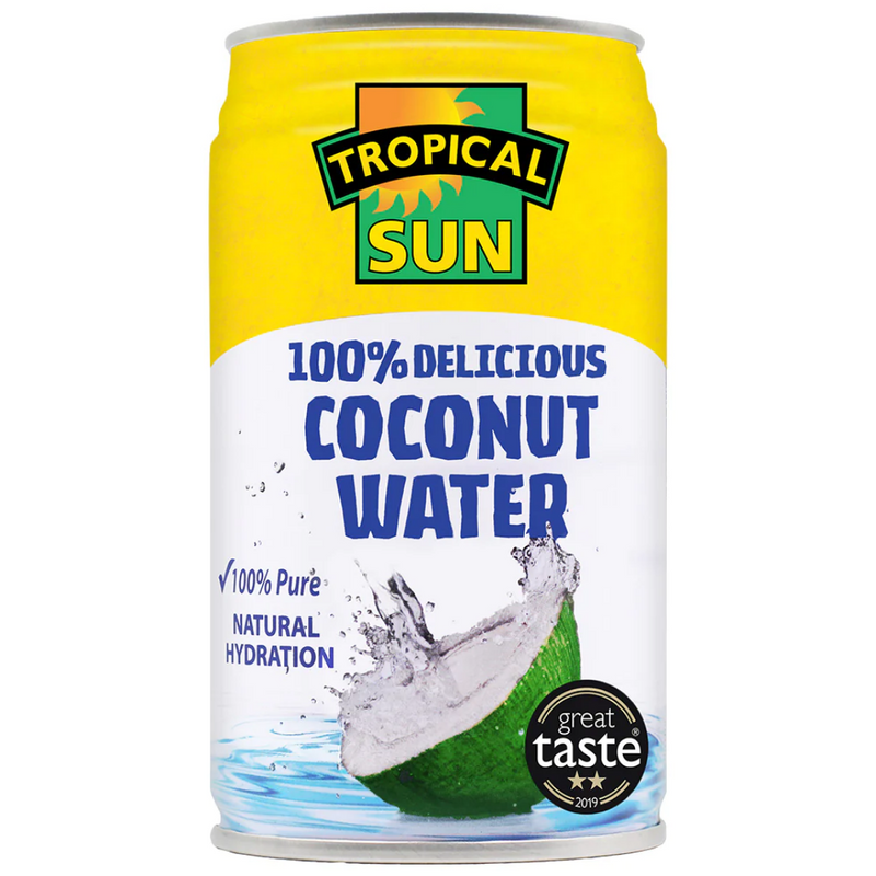 Tropical Sun 100% Delicious Coconut Water 12 x 330ml | London Grocery