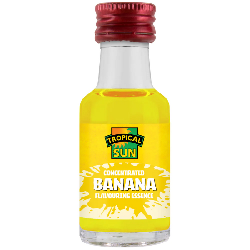 Tropical Sun Banana Essence 12 x 28ml  | London Grocery