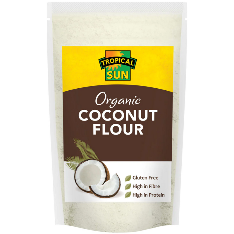 Tropical Sun Coconut Flour Organic 12 x 500g  | London Grocery