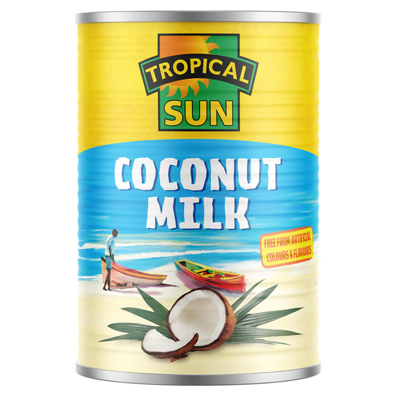 Tropical Sun Coconut Milk 12 x 400ml | London Grocery