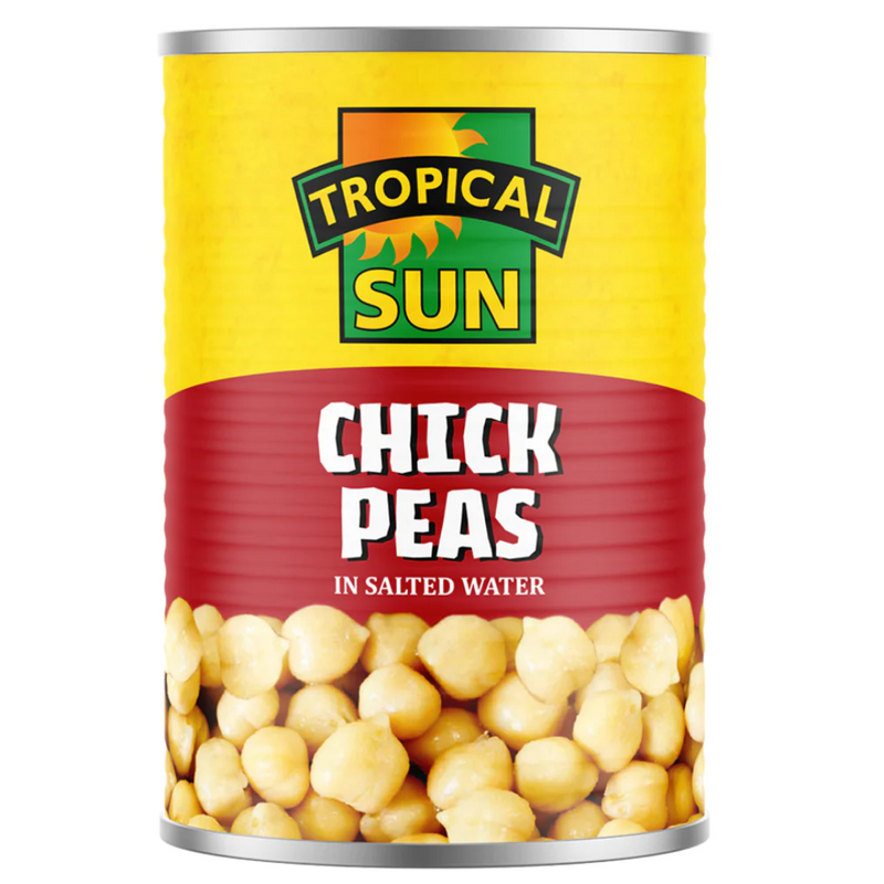 Tropical Sun Chick Peas 12 x 400g | London Grocery