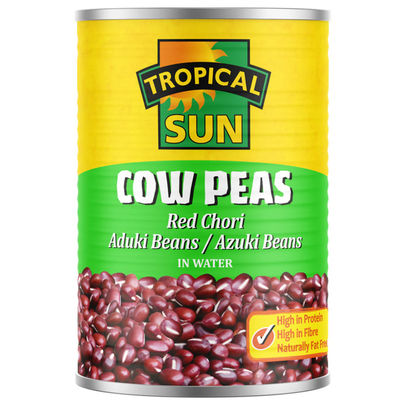 Tropical Sun Cow Peas 12 x 400g | London Grocery