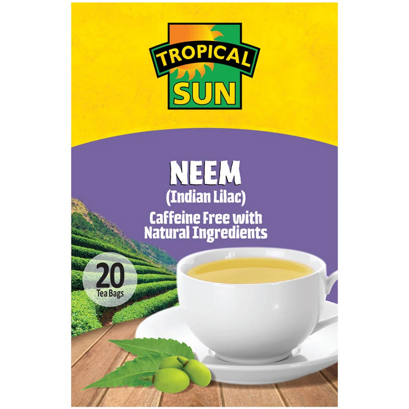 Tropical Sun Neem (Indian Lilac) Tea 36 x 30g | London Grocery