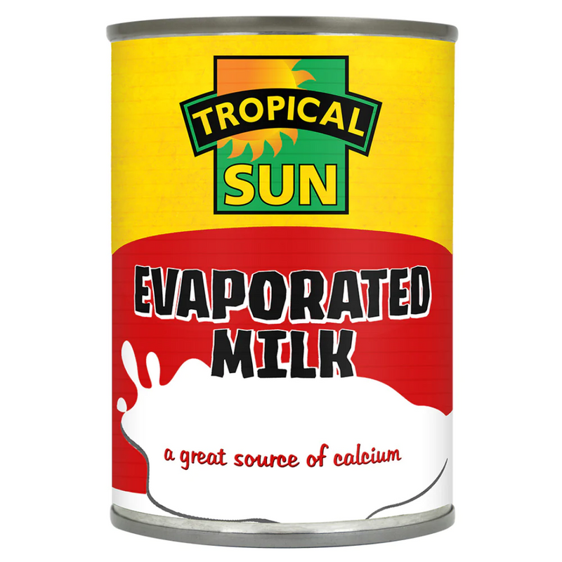 Tropical Sun Evaporated Milk 12 x 410g | London Grocery